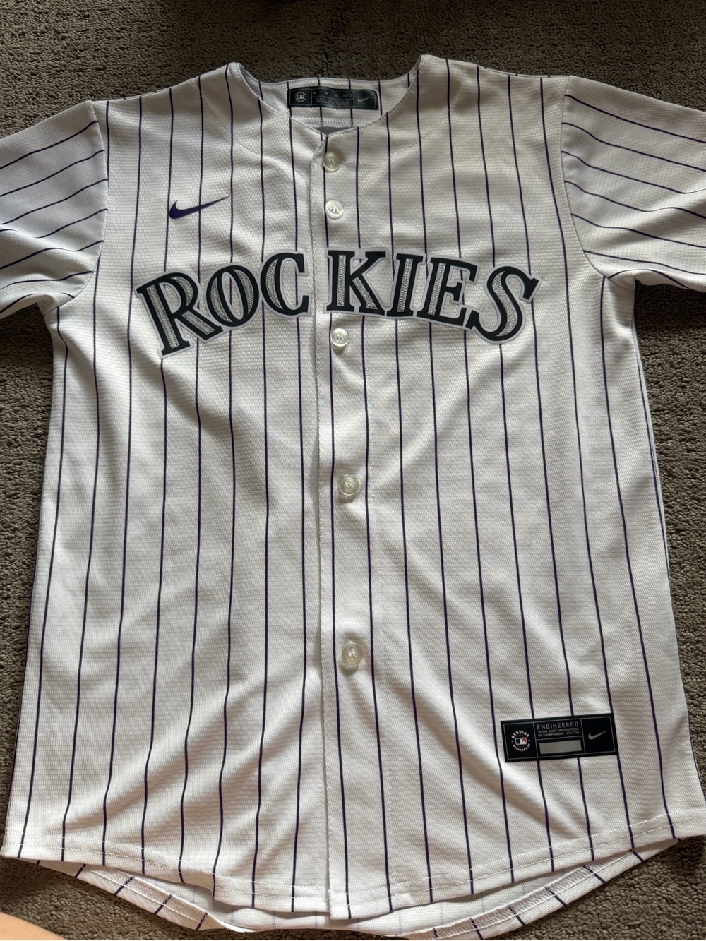 Nike Rockies Jersey #19 Blackmon